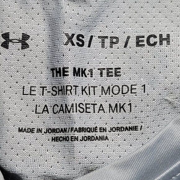 Under Armour Men's Mk-1 Short Sleeve Printed Tee Sz XS - Picture 6 of 10
